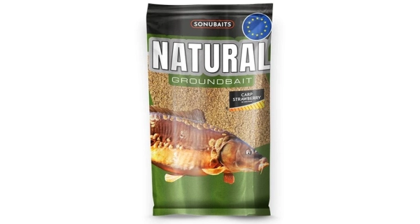 SONUBAITS - Kŕmičková zmes Natural Carp Strawberry 1 kg