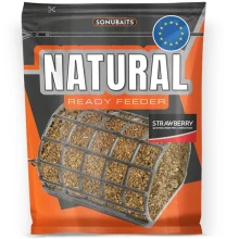 SONUBAITS - Krmítková zmes Natural Ready Feeder Strawberry 750 g