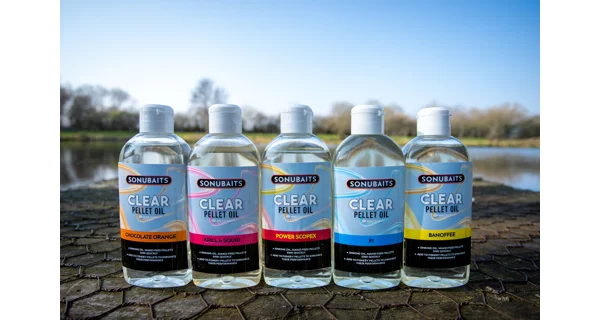 SONUBAITS - Olej Clear Pellet Oil 200 ml Krill & Squid