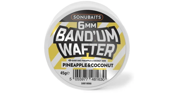 SONUBAITS - Wafters Band'Um Wafter 6 mm 45 g Pineapple & Coconut