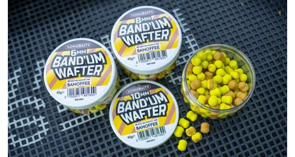 SONUBAITS - Wafters Band'Um Wafter 8 mm 45 g Banoffee