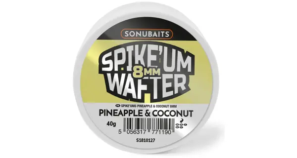 SONUBAITS - Wafters Spike'um Wafter 8 mm 40 g Pineapple & Coconut