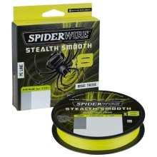 SPIDERWIRE - Pletená šnúra Stealth Smooth8 Žltá 0,06 mm 5,4 kg 150 m