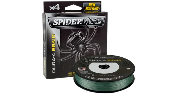 SPIDERWIRE - Šnúra Dura4 150 m Zelená 0,17 mm 15 kg