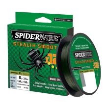 SPIDERWIRE - Šnúra Stealth Smooth 12 zelená 150 m 0,23 mm 23,6 kg