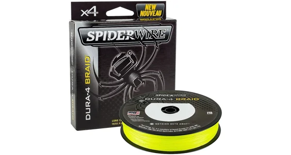 SPIDERWIRE - Splietaná šnúra DURA4 300 m 0,25 mm 23,2 kg Yellow