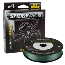 SPIDERWIRE - Splietaná šnúra Dura4 Green 0,12 mm 10,5 kg 300 m