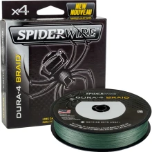 SPIDERWIRE - Splietaná šnúra Dura4 Green 0,14 mm 11,8 kg 150 m