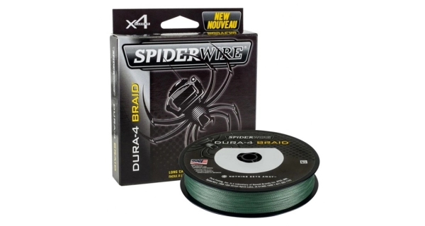 SPIDERWIRE - Splietaná šnúra Dura4 Green 0,40 mm 45 kg 150 m