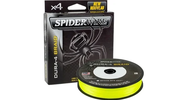 SPIDERWIRE - Splietaná šnúra Dura4 Yellow 0,10 mm 9,1 kg 300 m
