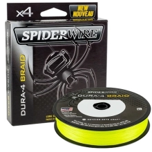 SPIDERWIRE - Splietaná šnúra Dura4 Yellow 0,12 mm 10,5 kg 150 m