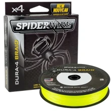 SPIDERWIRE - Splietaná šnúra Dura4 Yellow 0,12 mm 10,5 kg 150 m