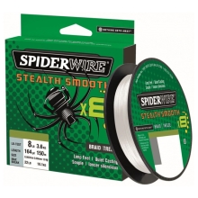 SPIDERWIRE - Splietaná šnúra Stealth Smooth 8 Priehľadná 0,19 mm 18 kg 300 m
