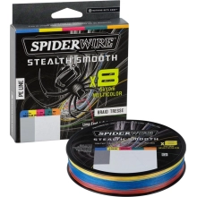 SPIDERWIRE - Splietaná šnúra Stealth Smooth 8 Viacfarebná 0,29 mm 26,4 kg 300 m