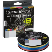 SPIDERWIRE - Splietaná šnúra Stealth Smooth 8 Viacfarebná 0,39 mm 46,3 kg 300 m