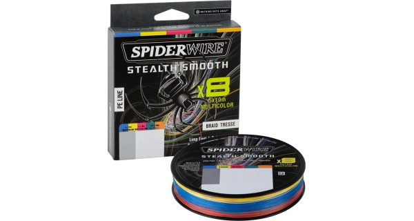 SPIDERWIRE - Splietaná šnúra Stealth Smooth 8 Viacfarebná 0,39 mm 46,3 kg 300 m