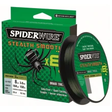 SPIDERWIRE - Splietaná šnúra Stealth Smooth 8 Zelená 0,06 mm 5,4 kg 150 m
