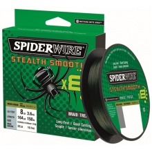 SPIDERWIRE - Splietaná šnúra Stealth Smooth 8 Zelená 0,11 mm 10,3 kg 150 m