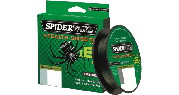 SPIDERWIRE - Splietaná šnúra Stealth Smooth 8 Zelená 0,23 mm 23,6 kg 300 m