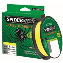 SPIDERWIRE - Splietaná šnúra Stealth Smooth8 Žltá 0,15 mm 16,5 kg 150 m