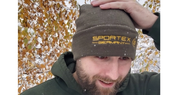 SPORTEX - Čiapka s logom Zelená