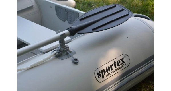 SPORTEX ČLUNY - Nafukovací čln Shelf 330F lamelová podlaha, šedý