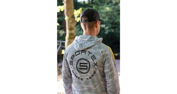 SPORTEX - Dres s dlhým rukávom UPF 50 Žltá šedá veľ. 2XL