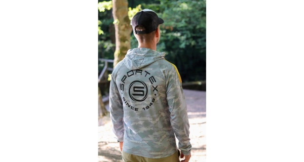 SPORTEX - Dres s dlhým rukávom UPF 50 Žltá šedá veľ. 2XL