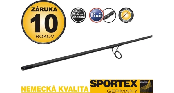 SPORTEX - Kaprový prút DNA Carp 3,66 m 2,75 lb korková rukoväť
