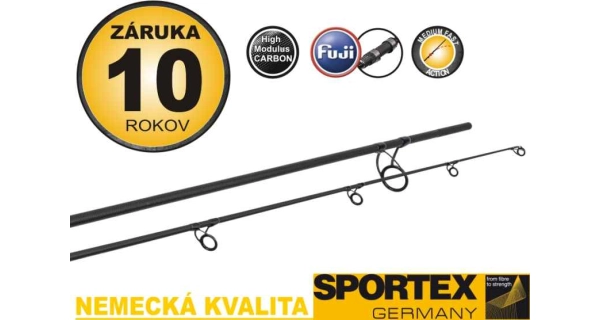 SPORTEX - Kaprový prút DNA Carp 3,66 m 2,75 lb korková rukoväť