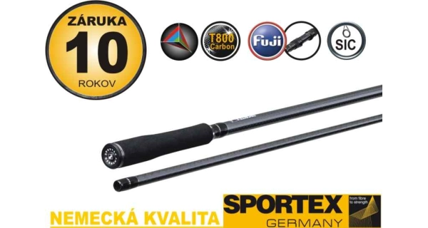 SPORTEX - Kaprový prút Intense Carp 3,96 m 3,5 lb 2 diely