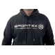 SPORTEX - Mikina s kapucňou čierna veľ. XL
