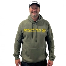 SPORTEX - Mikina s kapucňou zelená veľ. 4XL