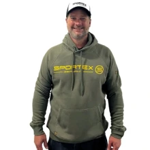 SPORTEX - Mikina s kapucňou zelená veľ. 4XL