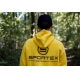 SPORTEX - Mikina s kapucňou žltá veľ. 2XL