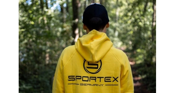 SPORTEX - Mikina s kapucňou žltá veľ. 2XL