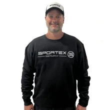 SPORTEX - Mikina s logom Sweat Shirt čierna veľ. L