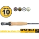 SPORTEX - Muškársky prút Synoris Fly 2,6 m #3 4 diely