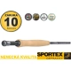 SPORTEX - Muškársky prút Synoris Fly 2,6 m #3 4 diely