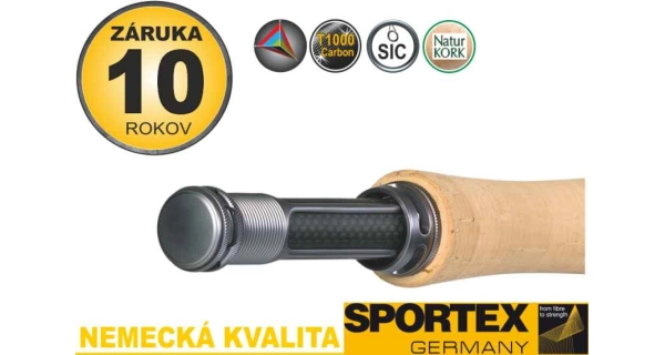 SPORTEX - Muškársky prút Synoris Fly 3 m #8 4 diely