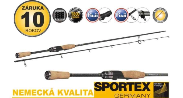 SPORTEX - Prívlačový prút TiBoron Extend Spin Classic 2,7 m 60 g