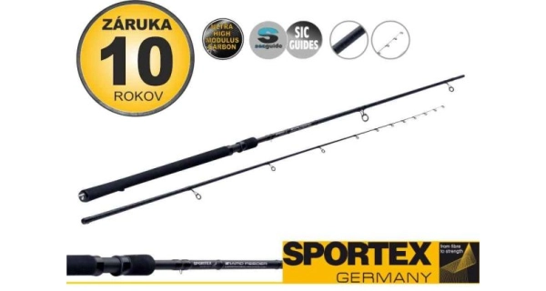 SPORTEX - Prút Rapid Feeder Heavy 4,2 m 120 - 210 g 3 diely