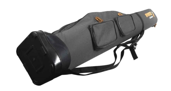 SPORTEX - Puzdro dvojkomorové pre 2-4 prúty V šedej 150 cm