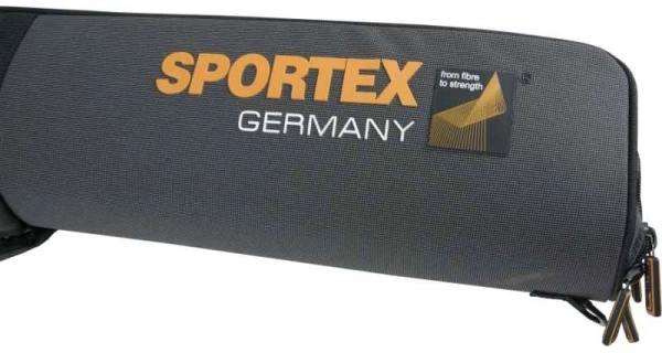 SPORTEX - Puzdro dvojkomorové pre 2-4 prúty V šedej 150 cm