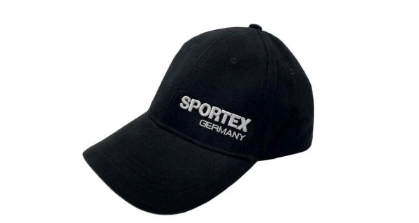 SPORTEX - Šiltovka s logom Čierna