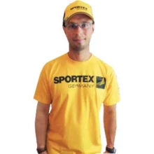 SPORTEX - T-Shirt Tričko s veľkým logom žlté Veľ. XL