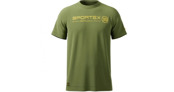 SPORTEX - Tričko T-Shirt zelené s logom veľ. L