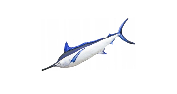 SPORTS - Dekoračný vankúš Black Marlin 118 cm