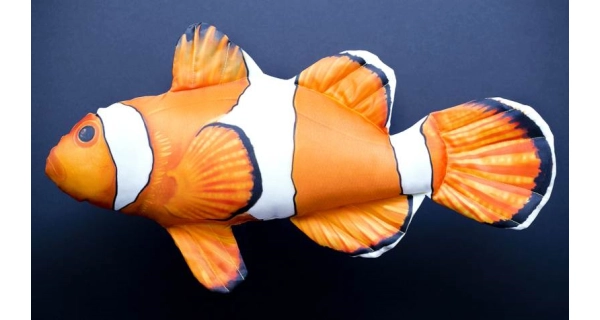 SPORTS - Dekoračný vankúš Klaun očkatý 32 cm (mini)