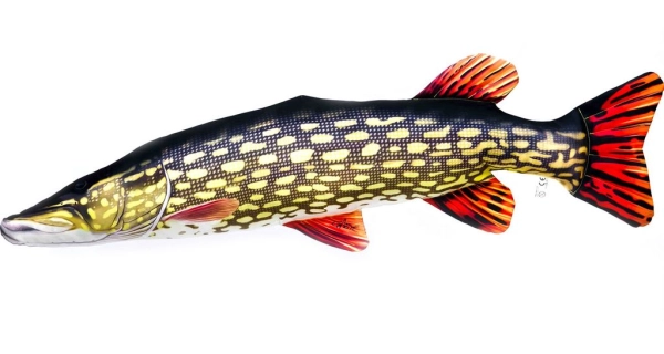 SPORTS - Dekoračný vankúš Štika 110 cm